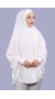 5 XL Peçeli Hijab Ekru
