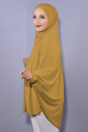 5 XL Peçeli Hijab Hardal Sarısı