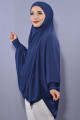 5 XL Peçeli Hijab İndigo