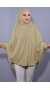 5 XL Peçeli Hijab Krem