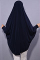 5XL Peçeli Hijab Lacivert