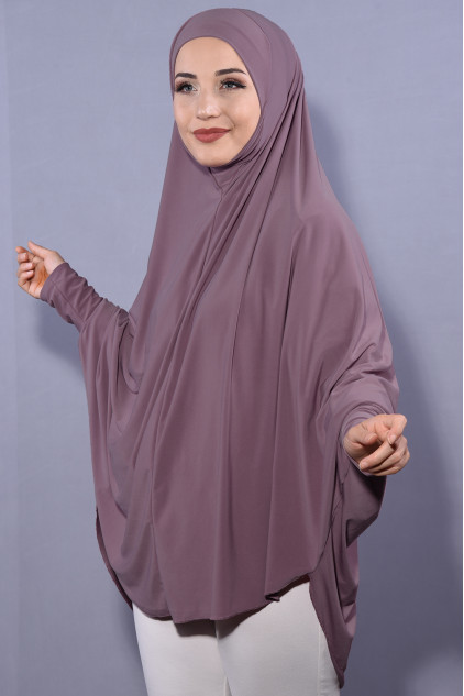 5 XL Peçeli Hijab Leylak