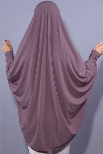 5 XL Peçeli Hijab Leylak