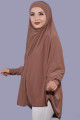 5XL Peçeli Hijab Taba