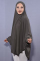 5XL Peçeli Hijab Vizon