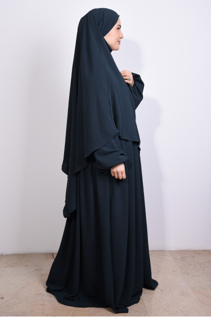 Elbise ve Sufle Aerobin Takım Lacivert