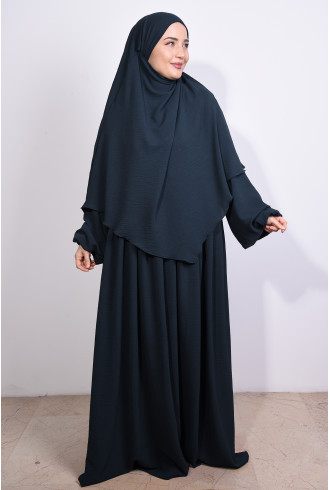 Elbise ve Sufle Aerobin Takım Lacivert