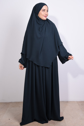 Elbise ve Sufle Aerobin Takım Lacivert