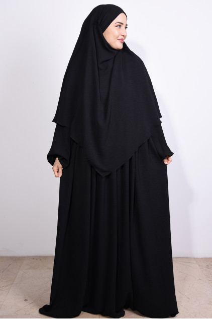 Elbise ve Sufle Takım Siyah