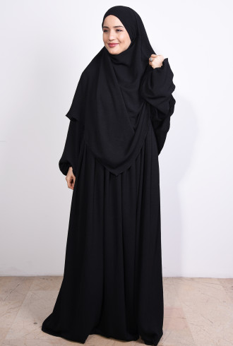 Elbise ve Sufle Takım Siyah