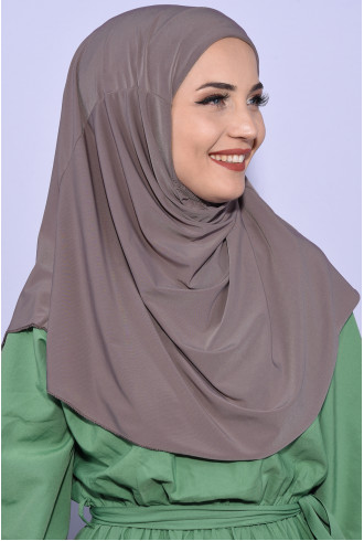 Boneli Pratik Hijab Açık Vizon Boneli Pratik Hijab Açık Vizon