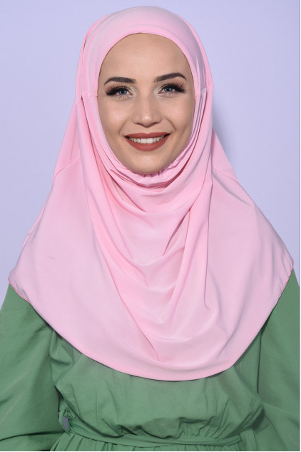 Boneli Pratik Hijab Pembe Boneli Pratik Hijab Pembe