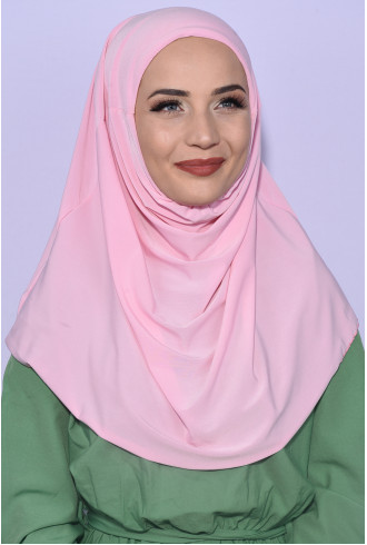 Boneli Pratik Hijab Pembe