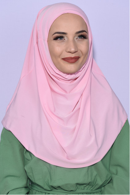 Boneli Pratik Hijab Pembe Boneli Pratik Hijab Pembe