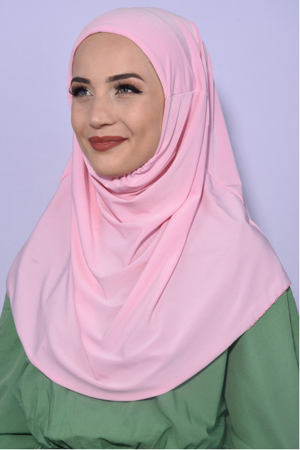 Boneli Pratik Hijab Pembe Boneli Pratik Hijab Pembe