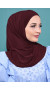 Pratik Boneli Hijab Bordo
