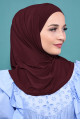 Pratik Boneli Hijab Bordo