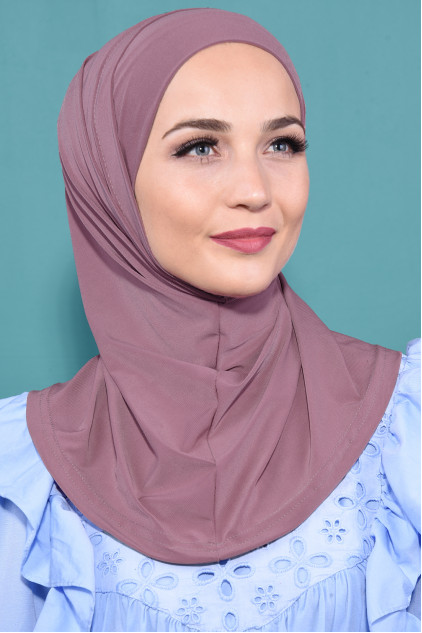 Pratik Boneli Hijab Gül Kurusu Pratik Boneli Hijab Gül Kurusu
