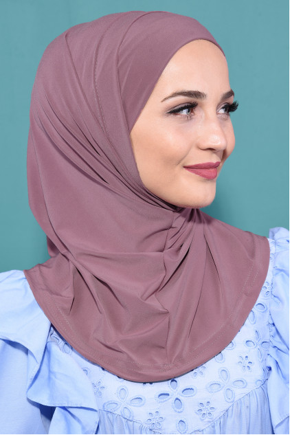 Pratik Boneli Hijab Gül Kurusu Pratik Boneli Hijab Gül Kurusu