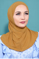 Pratik Boneli Hijab Hardal Sarısı