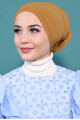 Pratik Boneli Hijab Hardal Sarısı Pratik Boneli Hijab Hardal Sarısı