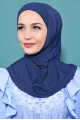 Pratik Boneli Hijab İndigo Pratik Boneli Hijab İndigo