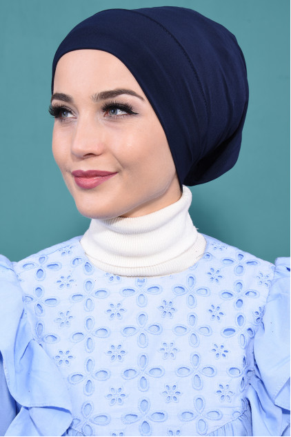 Pratik Boneli Hijab Lacivert Pratik Boneli Hijab Lacivert