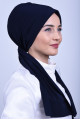 Büzgülü Bağlamlı Bone Lacivert Büzgülü Bağlamlı Bone Lacivert