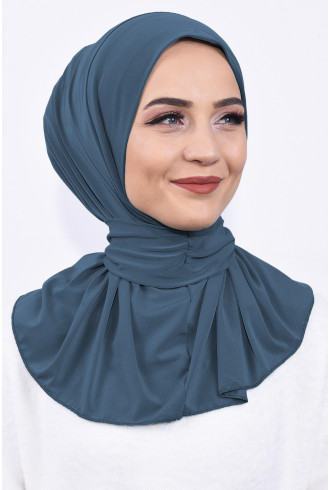 Çıtçıtlı Fular Şal Cam Göbeği