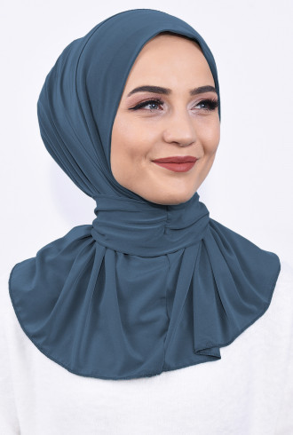 Çıtçıtlı Fular Şal Cam Göbeği