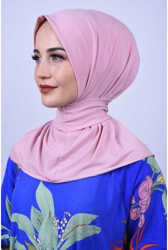 Çıtçıtlı Fular Şal Pudra Pembesi Çıtçıtlı Fular Şal Pudra Pembesi