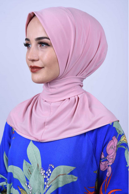 Çıtçıtlı Fular Şal Pudra Pembesi Çıtçıtlı Fular Şal Pudra Pembesi
