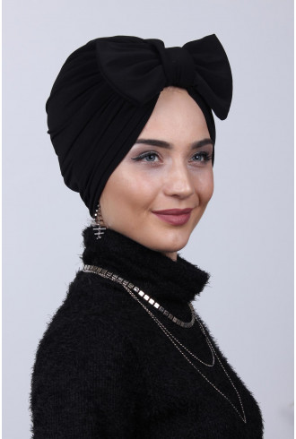 Dolgulu Fiyonklu Çift Yönlü Bone Siyah Dolgulu Fiyonklu Çift Yönlü Bone Siyah