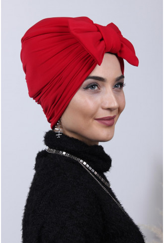 Dolgulu Fiyonklu Çift Yönlü Bone Kırmızı Dolgulu Fiyonklu Çift Yönlü Bone Kırmızı