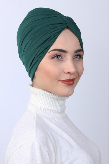 Düğüm Bone Zümrüt Yeşili Düğüm Bone Zümrüt Yeşili
