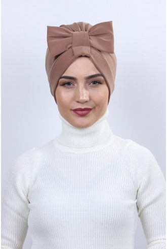 Fiyonklu Çift Taraflı Bone Taba Fiyonklu Çift Taraflı Bone Taba