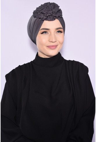 Güllü Büzgülü Çift Taraflı Bone Füme Güllü Büzgülü Çift Taraflı Bone Füme