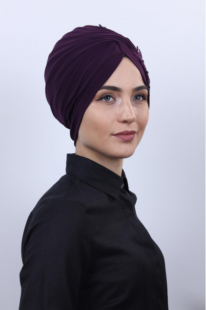 Güpürlü Vera Bone Mor Güpürlü Vera Bone Mor