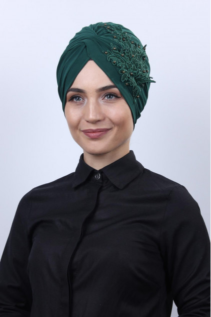 Güpürlü Vera Bone Zümrüt Yeşili Güpürlü Vera Bone Zümrüt Yeşili