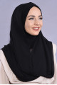 Hijab Şifon Şal Siyah