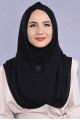 Hijab Şifon Şal Siyah