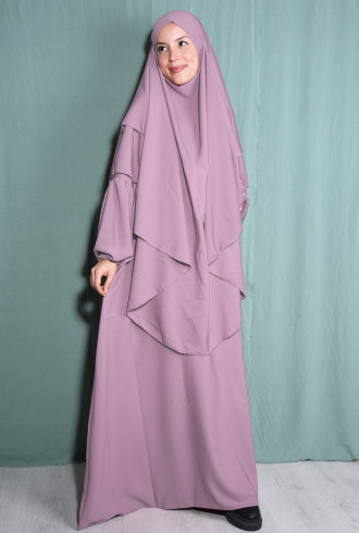 Hira Takım Medine İpeği Pudra Pembesi Hira Takım Medine İpeği Pudra Pembesi
