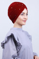 İncili Vera Bone Bordo İncili Vera Bone Bordo
