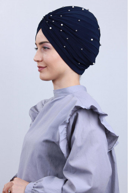 İncili Vera Bone Lacivert İncili Vera Bone Lacivert