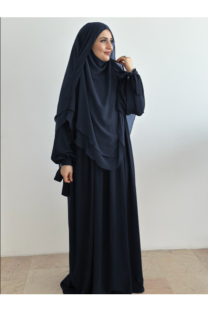 Bilekten  Bağlamalı Nowa Elbise Lacivert