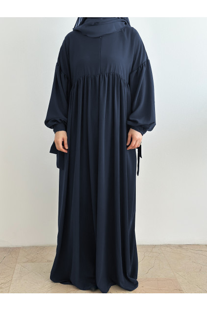 Bilekten  Bağlamalı Nowa Elbise Lacivert