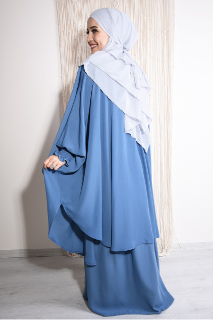 Etek Tunik Takım, Orta Boy Sufle Khimar