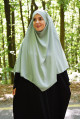 Sufle Khimar Medine İpeği Su Yeşili Sufle Khimar Medine İpeği Su Yeşili