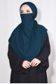 Medine İpeği Orta Boy Sufle Khimar Petrol Mavisi Medine İpeği Orta Boy Sufle Khimar Petrol Mavisi