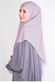 Medine İpeği Orta Boy Sufle Khimar Pudra Pembesi Medine İpeği Orta Boy Sufle Khimar Pudra Pembesi